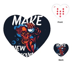 Dont Fear Playing Cards Single Design (heart)