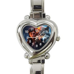 Be Fearless Heart Italian Charm Watch by Saikumar