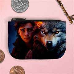 Be Fearless Mini Coin Purse by Saikumar