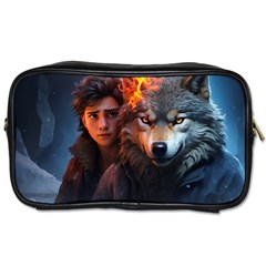 Be Fearless Toiletries Bag (two Sides)