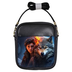 Be Fearless Girls Sling Bag by Saikumar