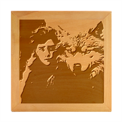 Be Fearless Wood Photo Frame Cube by Saikumar