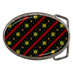 Background Pattern Texture Design Belt Buckles by Jatiart