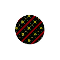 Background Pattern Texture Design Golf Ball Marker by Jatiart