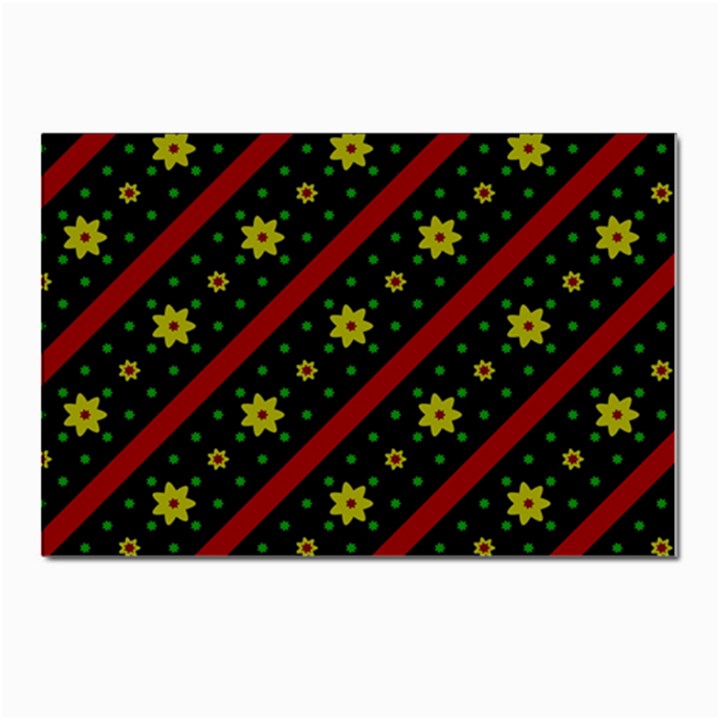 Background Pattern Texture Design Postcard 4 x 6  (Pkg of 10)