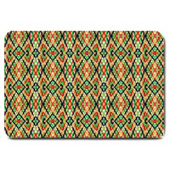 Pattern Design Vintage Abstract Large Doormat by Jatiart