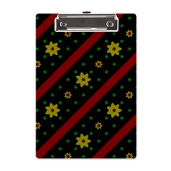 Background Pattern Texture Design A5 Acrylic Clipboard by Jatiart