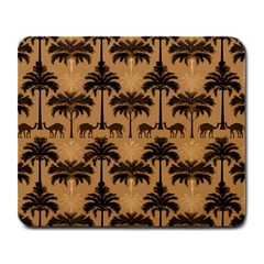 Camel Palm Tree Patern Large Mousepad