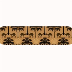 Camel Palm Tree Patern Large Bar Mat by Jatiart