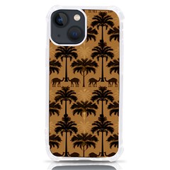 Peacock Feathers Iphone 13 Mini Tpu Uv Print Case by Jatiart