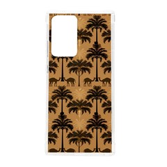 Camel Palm Tree Patern Samsung Galaxy Note 20 Ultra Tpu Uv Case by Jatiart