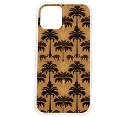 Camel Palm Tree Patern Iphone 12 Pro Max Tpu Uv Print Case by Jatiart