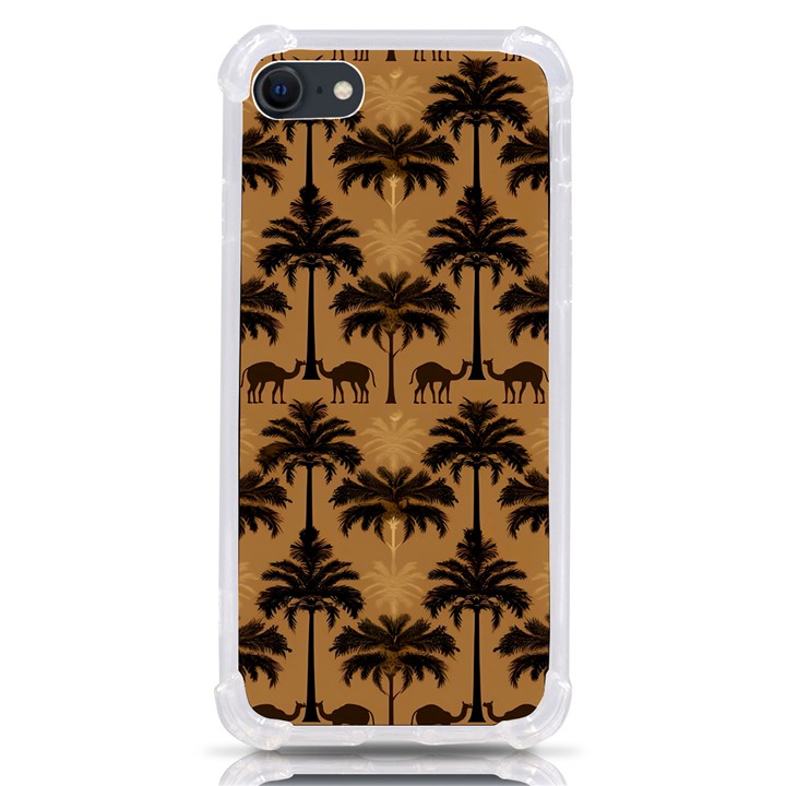 Camel Palm Tree Patern iPhone SE