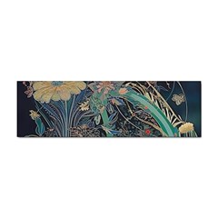 Vintage Peacock Feather Sticker Bumper (100 Pack) by Jatiart