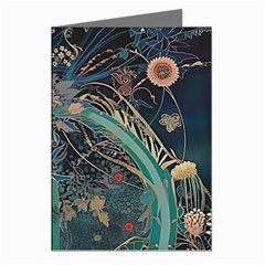 Vintage Peacock Feather Greeting Cards (pkg Of 8)