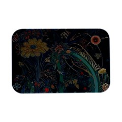 Bird Flower Tree Forest Open Lid Metal Box (silver)  