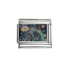 Vintage World Map Italian Charm (9mm) by Jatiart