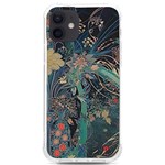 Vintage Peacock Feather iPhone 12/12 Pro TPU UV Print Case Front