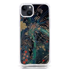 Vintage World Map Iphone 14 Plus Tpu Uv Print Case by Jatiart