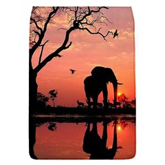 Elephant Landscape Tree Africa Sunset Safari Wild Removable Flap Cover (s) by Jatiart