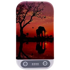 Elephant Landscape Tree Africa Sunset Safari Wild Sterilizers by Jatiart