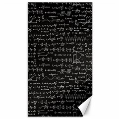 Math Equations Formulas Pattern Canvas 40  X 72  by Ravend