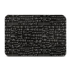 Math Equations Formulas Pattern Plate Mats by Ravend