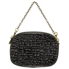 Math Equations Formulas Pattern Chain Purse (one Side) by Ravend