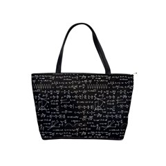 Math Equations Formulas Pattern Classic Shoulder Handbag by Ravend