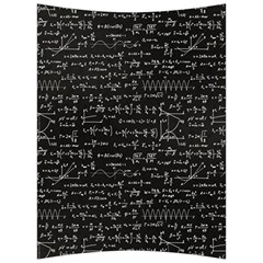 Math Equations Formulas Pattern Back Support Cushion