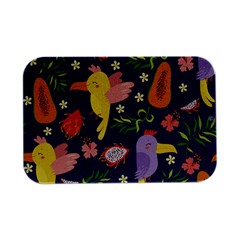 Exotic Seamless Pattern With Parrots Fruits Open Lid Metal Box (silver)   by Ravend