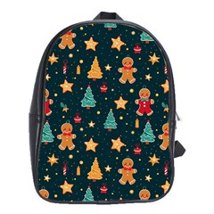 Winter Xmas Christmas Holiday School Bag (xl)