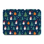 Snow Snowman Tree Christmas Tree Plate Mats 18 x12  Plate Mat