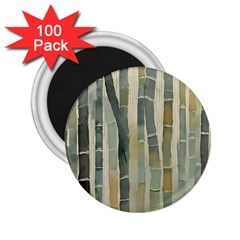 Bamboo Plants 2 25  Magnets (100 Pack)  by Ravend