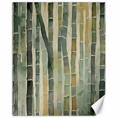 Bamboo Plants Canvas 16  X 20  by Ravend