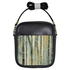 Bamboo Plants Girls Sling Bag by Ravend