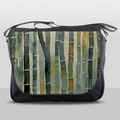 Bamboo Plants Messenger Bag by Ravend