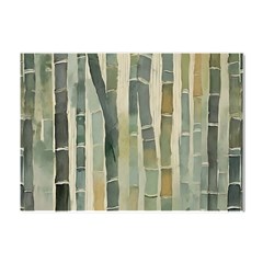 Bamboo Plants Crystal Sticker (a4) by Ravend