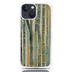 Bamboo Plants Iphone 13 Mini Tpu Uv Print Case by Ravend