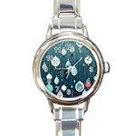 Ball Bauble Winter Round Italian Charm Watch Front