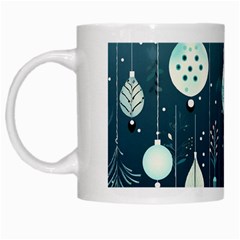 Ball Bauble Winter White Mug by Ravend