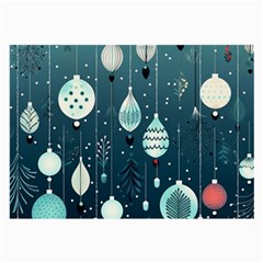 Ball Bauble Winter Large Glasses Cloth by Ravend