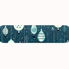 Ball Bauble Winter Large Bar Mat by Ravend