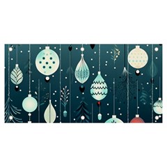 Ball Bauble Winter Banner And Sign 6  X 3 