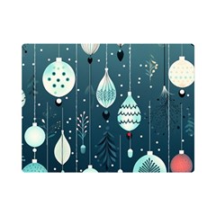 Ball Bauble Winter Premium Plush Fleece Blanket (mini)