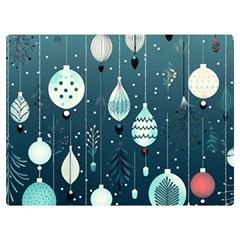 Ball Bauble Winter Premium Plush Fleece Blanket (extra Small)