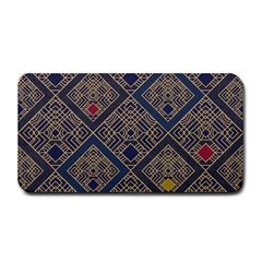 Pattern Flower Design Medium Bar Mat by Ravend