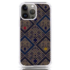 Pattern Floral Leaves Iphone 13 Pro Max Tpu Uv Print Case by Ravend