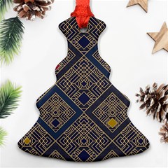 Pattern Flower Design Ornament (christmas Tree) 