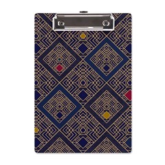 Pattern Flower Design A5 Acrylic Clipboard by Ravend